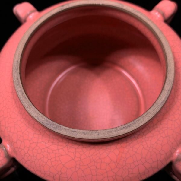 Song Ru kiln red glaze incense burner - Image 5