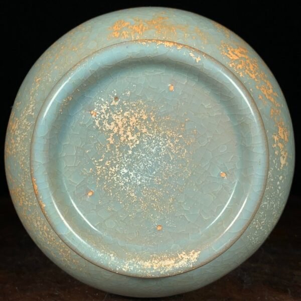 Song Ru kiln ice crack plate mouth bottle - Image 8