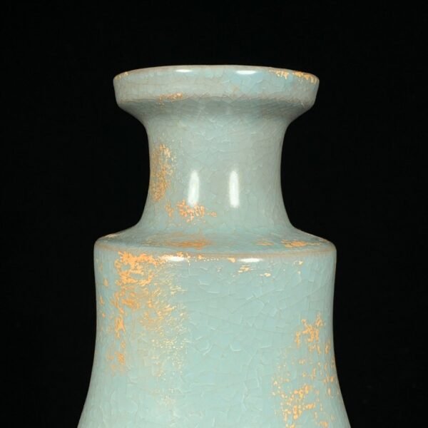 Song Ru kiln ice crack plate mouth bottle - Image 5