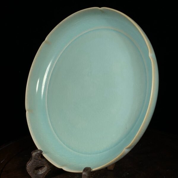 Song Ru kiln scroll foot sunflower mouth washbasin - Image 6