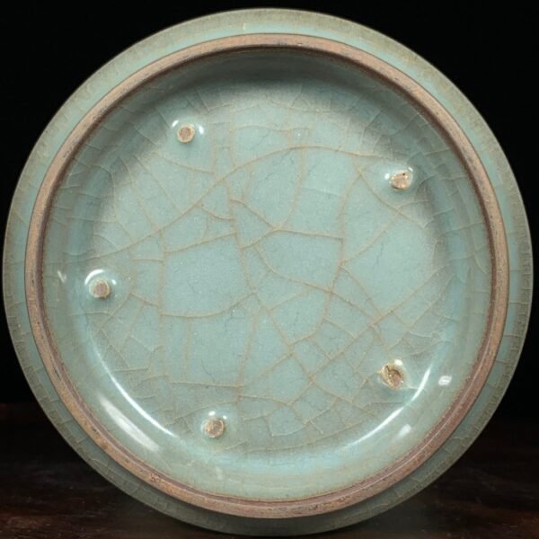 Song Dynasty official kiln string pattern plum vase - Image 9