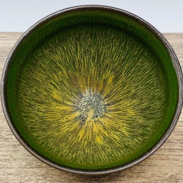 Jianyao Yaobian mark emerald green teacup - Image 7