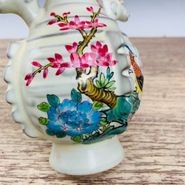 Ru porcelain gold painted powder halberd urn - Image 7