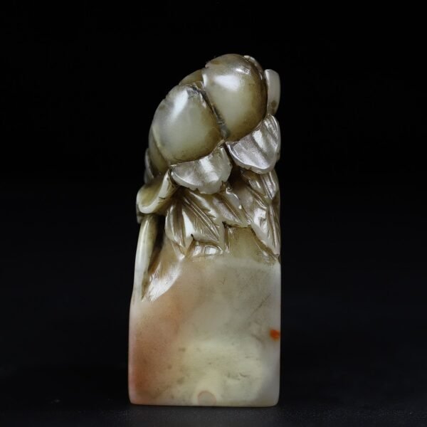 Old collection of Shoushan stone flower blooming wealth seal - Image 5