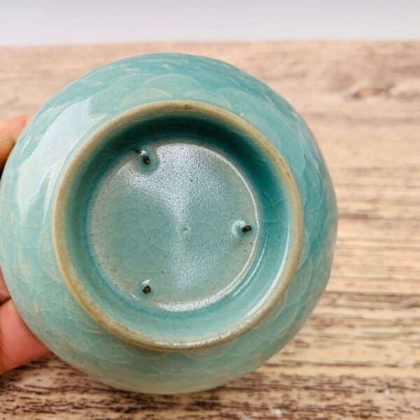 Song Ru kiln double dragon play with pearl pattern bowl - Image 8