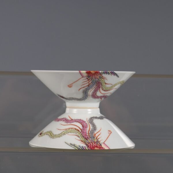 Phoenix bamboo cups with bamboo hats made in the Qianlong period of the Qing Dynasty - Image 4