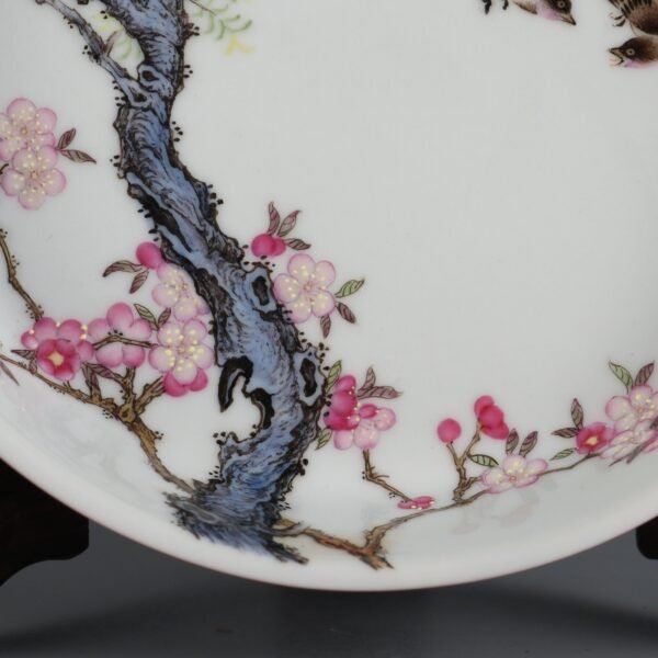 spring swallows in apricot forest, made in the Yongzheng period of the Qing Dynasty - Image 6