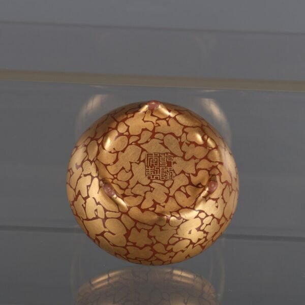 purple gold glaze and gold color made in the Qianlong period of the Qing Dynasty - Image 5