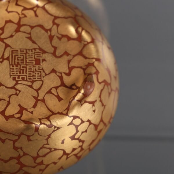 purple gold glaze and gold color made in the Qianlong period of the Qing Dynasty - Image 6