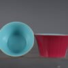 During the Republic of China period, a set of ten rouge-red glaze cups made in the Hongxian period - Image 6