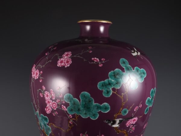 flower and bird patterns and poems, made in the Qianlong period of the Qing Dynasty - Image 3