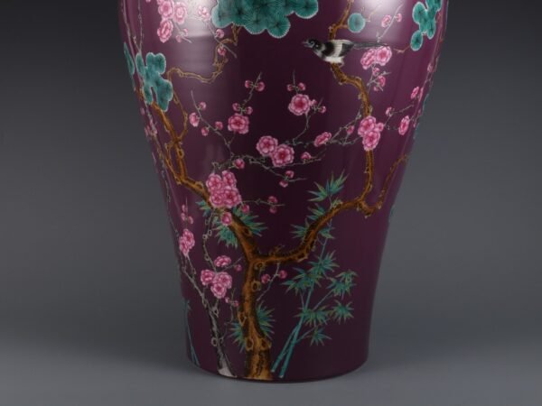 flower and bird patterns and poems, made in the Qianlong period of the Qing Dynasty - Image 6