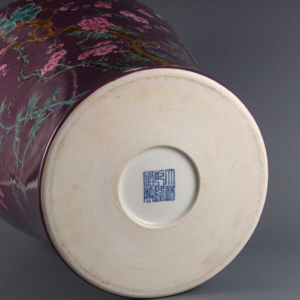 flower and bird patterns and poems, made in the Qianlong period of the Qing Dynasty - Image 8