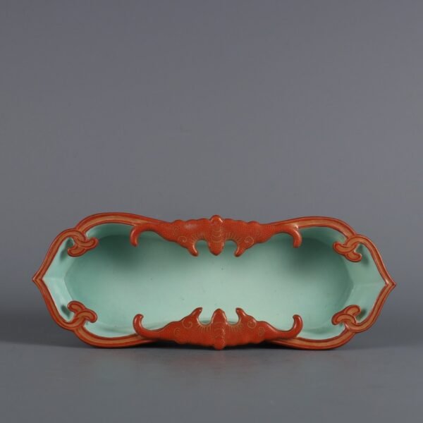 passionflower pattern washbasin made in the Qianlong period of the Qing Dynasty - Image 4