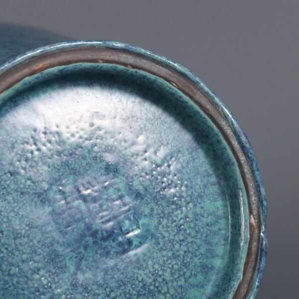 Qing Yongzheng Rujun glaze spiral pattern appreciation vase - Image 10