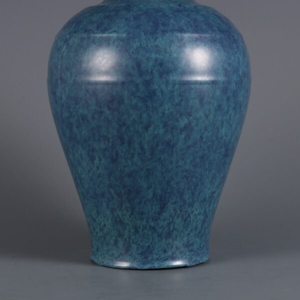 Qing Yongzheng Rujun glaze spiral pattern appreciation vase - Image 3
