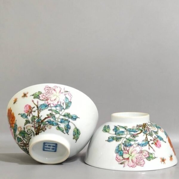 Qing Dynasty Yongzheng Peony Bowl - Image 2