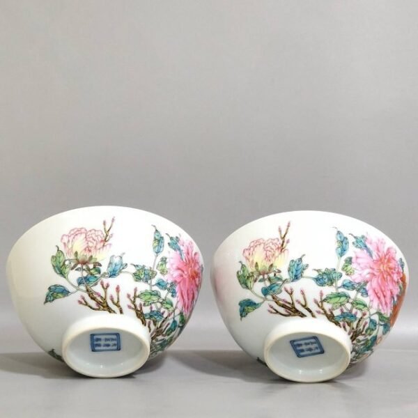 Qing Dynasty Yongzheng Peony Bowl - Image 6