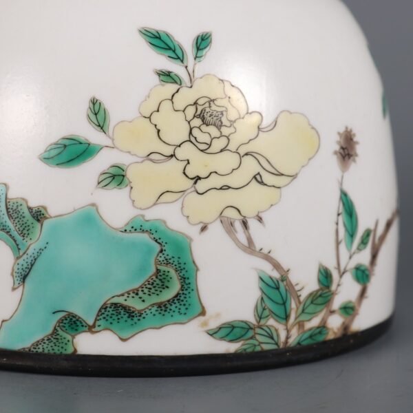 pattern horseshoe washbasin made in the Kangxi period of the Qing Dynasty - Image 3