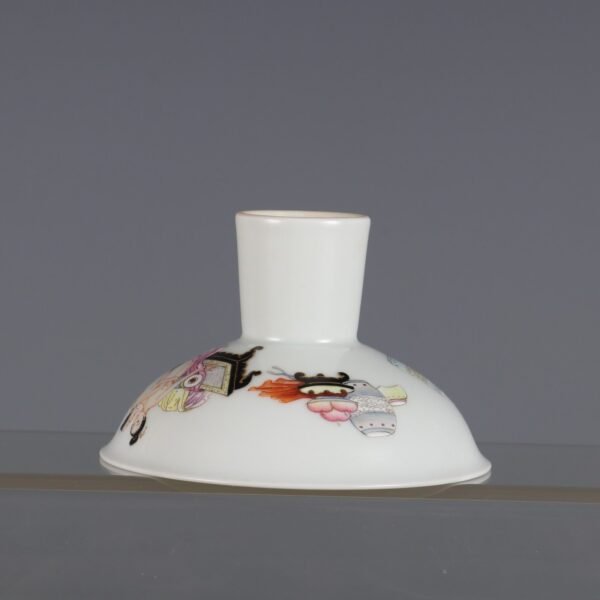 Qing Dynasty Yongzheng period Famille rose high-footed cup - Image 7