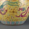 patterns in yellow ground and pastel colors during the Daoguang reign of the Qing Dynasty - Image 5