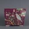 Dayazhai, made in the Guangxu period of the Qing Dynasty, a square flowerpot with purple ground - Image 5