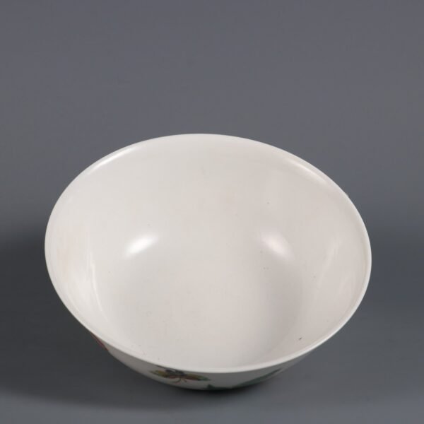 Qing Yongzheng Period Famille Rose Peony Pattern Bowl - Image 7