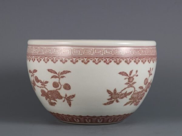 red melon and fruit pattern, made in the Qianlong period of the Qing Dynasty - Image 2