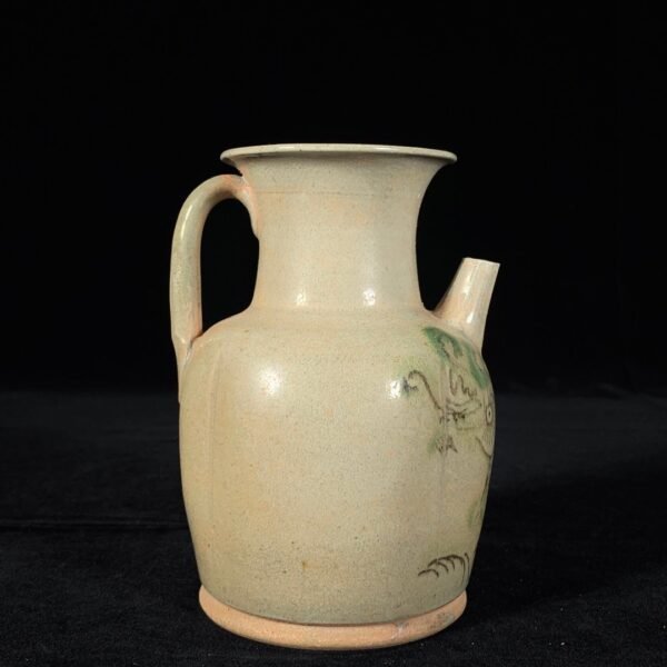 Changsha kiln painted fish pattern pot - Image 4