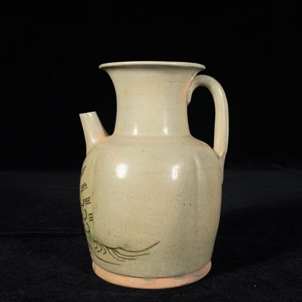 Changsha kiln painted fish pattern pot - Image 6