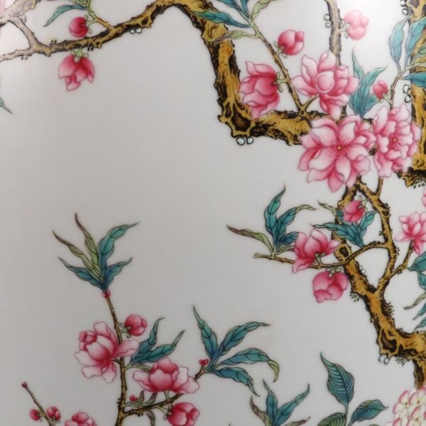 flower and bird patterns and inscriptions in the Yongzheng period of the Qing Dynasty - Image 6