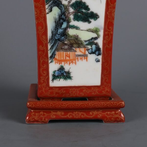 gold-painted windows and landscape patterns, made in the Qianlong period of the Qing Dynasty - Image 7