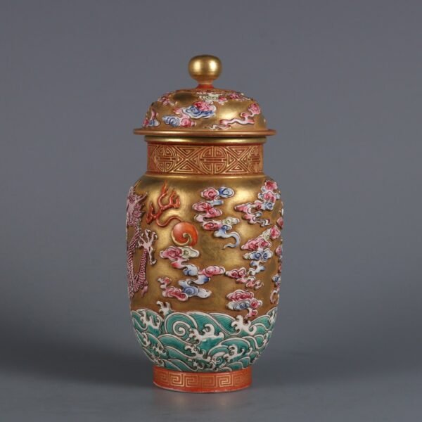 fish and dragons, made in the Qianlong period of the Qing Dynasty - Image 2