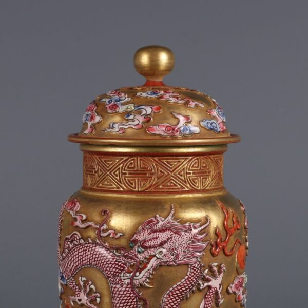 fish and dragons, made in the Qianlong period of the Qing Dynasty - Image 3