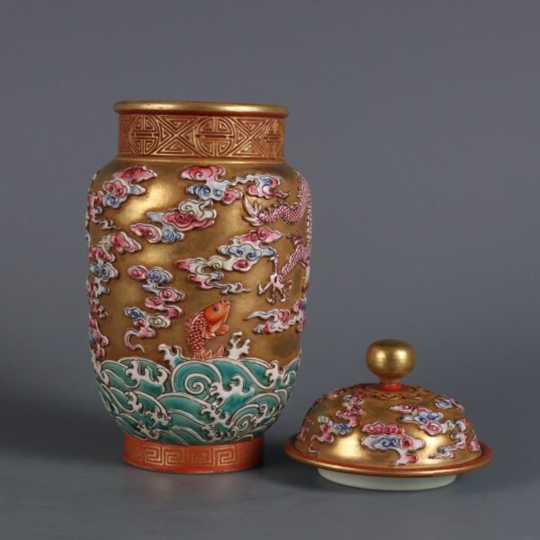 fish and dragons, made in the Qianlong period of the Qing Dynasty - Image 6
