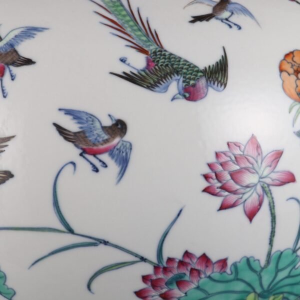 vase with bird-and-bird-and-phoenix pattern, made in the Qianlong period of the Qing Dynasty - Image 7